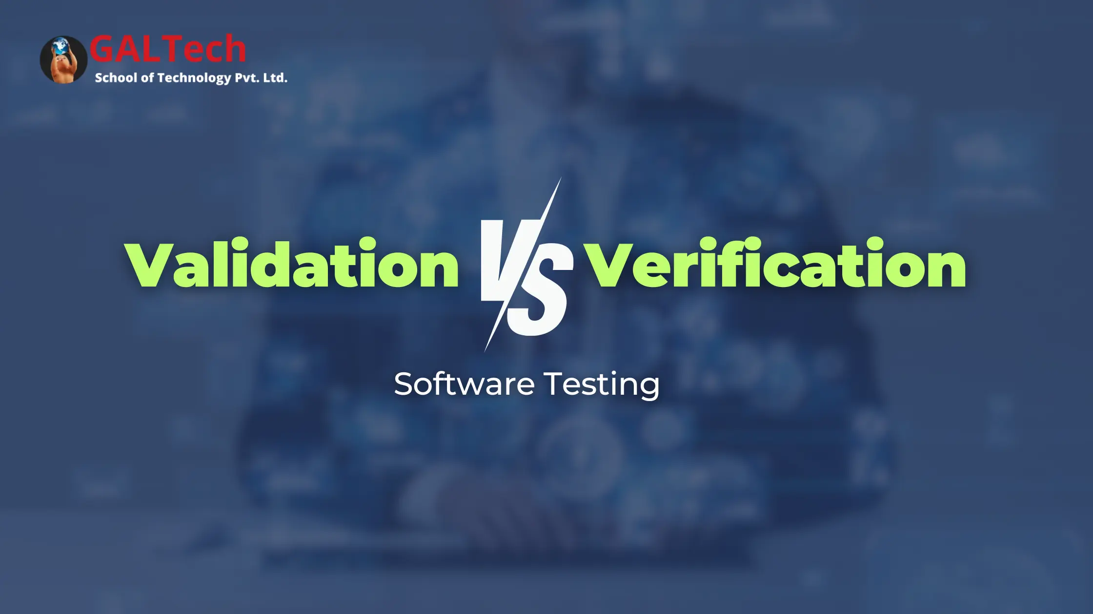 software testing validation vs verification