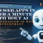 built web apps in under a minute using bolt ai